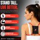 thumbnail image 4 of Corrector de postura PRIMEKINETIX talla S rojo, 4 of 7