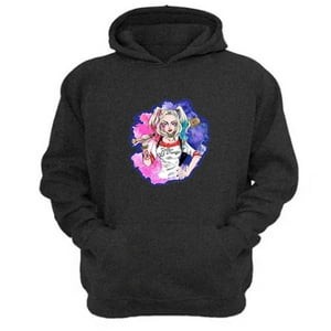 Genérico - Polerón Canguro Harley Gris Oscuro Talla Xs Unisex