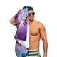 thumbnail image 5 of 200% Lobo Toalla de playa de secado rápido con diseño temático, regalo para mujeres y niñas, ideal para cumpleaños, fans, amantes de la música, uso en la playa o al aire libre, 78 × 160 cm, 5 of 6