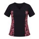 thumbnail image 1 of Delantal Mujer Ripholia 2488 tela elasticada estampada, 1 of 3