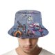 thumbnail image 4 of Juego Overwatch Sombrero bucket para adultos, gorra de protección solar, sombrero de pescador plegable para viajes al aire libre, pesca y actividades de verano, 4 of 6