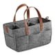 thumbnail image 2 of Bolsa De Pañales Para Bebés De Tela De Fieltro Compartimento Organizador De Productos Para Bebés Liviano Gris Oscuro, 2 of 5