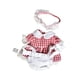 thumbnail image 5 of Ropa Para Mu?ecas De 20 Cm Regalo Para Ni?as Y Ni?os Elegante Y Desmontable Bonito Atuendo Para Mu?ecas Falda De Sirvienta Roja, 5 of 5