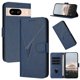 thumbnail image 1 of Funda Cartera Fibra de Carbono para Google Pixel 8 con Soporte y Cierre Magnético Azul, 1 of 6