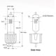 thumbnail image 2 of Lámpara halógena OSRAM HPL 575 W 115 V bipin medio, 2 of 2