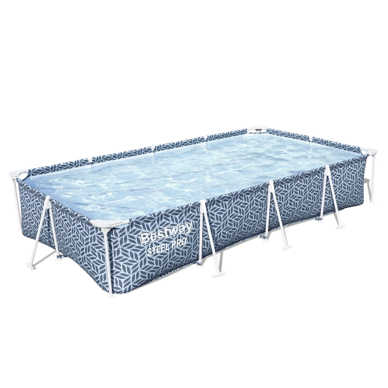 Piscina Bestway Rectangular Steelpro Diseño 3.66mx2.01mx66 Cm
