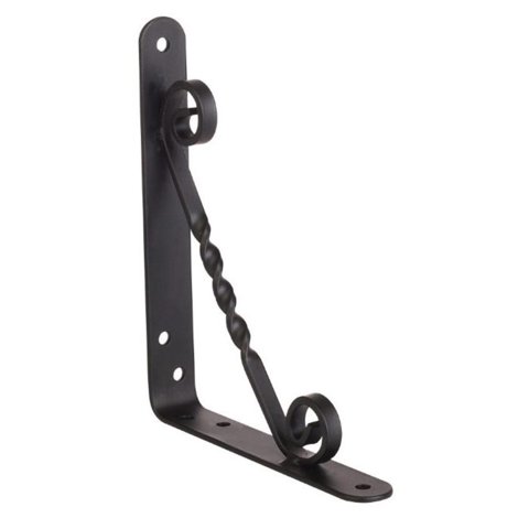 Lioi - Escuadra Rustica Acero Negro 150X125Mm