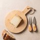 thumbnail image 3 of Set Tabla de Bamboo con 2 Cuchillos Queso 25x18 cm, 3 of 4
