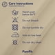 thumbnail image 1 of Cortina Exterior PureFit 52x84cm Beige Impermeable UV Grommet, 1 of 3