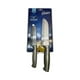 thumbnail image 4 of Set Cuchillos Santoku Acero Inoxidable Baldwyn 2 Pcs Oster plateado Tamaño Único, 4 of 5
