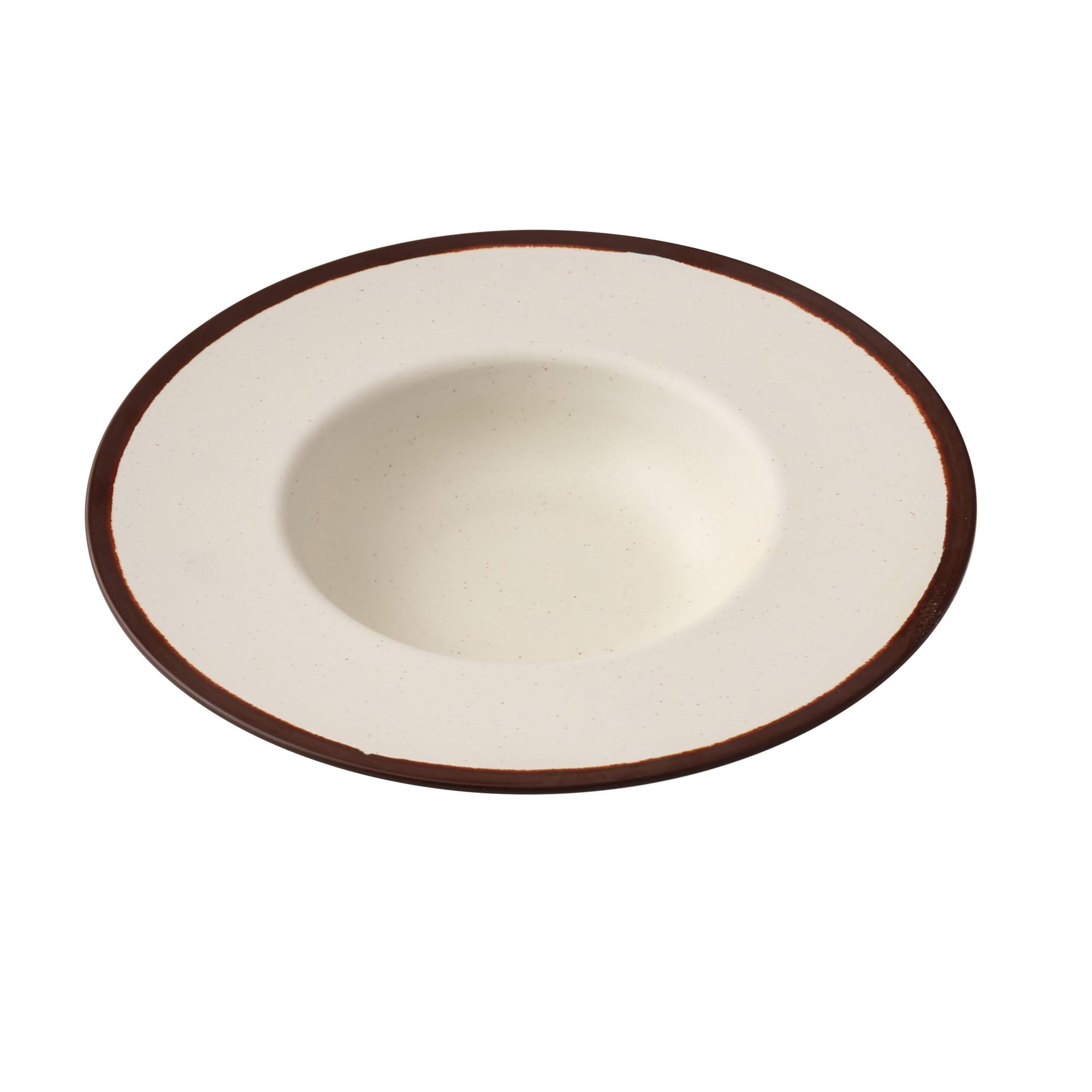 Plato De Postre Yanco Na-710 Nature Art, 280 Ml, Melamina Blanca, 24 Unidades