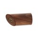 thumbnail image 4 of Gancho de pared de madera clavijas pasillo perchero titular moderno nogal negro 3x6cm, 4 of 5