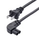 thumbnail image 1 of Cable de alimentación para portátil StarTech.com NEMA 1-15P de 1 m a C7 en ángulo recto, 1 of 4