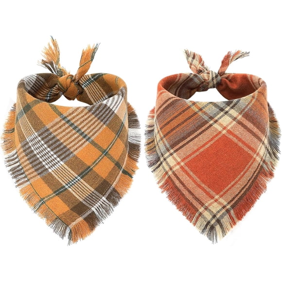 Pañuelo para Perro Vivifying Cuadros 2 Piezas