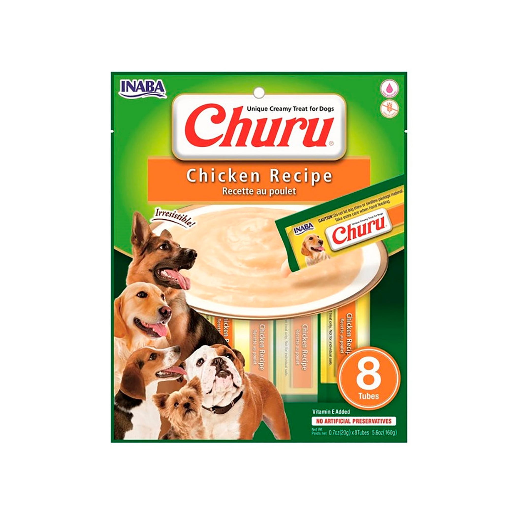 Puré Cremoso Perro Sabor Pollo Sachet, 160Gr