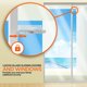 thumbnail image 2 of Cerradura de seguridad para puerta corrediza Shop Square, 4 unidades, protección infantil, 2 of 7