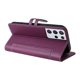 thumbnail image 3 of Premium Wallet Case for Samsung Galaxy S21 Ultra with Card Slots & Kickstand, Flip Cover Purple, 3 of 6