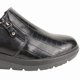 thumbnail image 4 of Zapato New Walk Reptil Confort Negro, 4 of 5