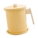 thumbnail image 3 of Contenedor De Almacenamiento De Aceite Con Colador De Malla Fina Para Cocina, Restaurante, Cocina, 1,7 L, Amarillo, 3 of 3