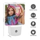 thumbnail image 2 of Muñeca American Girl Luz nocturna LED con sensor de anochecer a amanecer para dormitorio, baño, pasillo, escaleras - Lámpara LED nocturna de enchufe, 0.5W - 1 pieza, 2 of 6