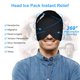 thumbnail image 5 of Gorro Ice Head Wrap Comfitech Head de gel refrescante para cabeza, color negro, 5 of 8
