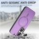 thumbnail image 5 of Magnetic Slim Case for Honor 90 Pro 5G with Camera Guard & Anti-Scratch Back Purple, 5 of 5