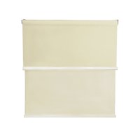 Guiza - Cortina Roller Blackout 2 Paño 240 Cm Altura Doble Con Visillo Sin Cenefa