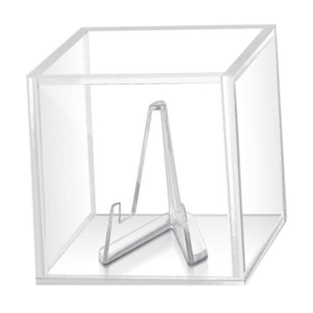 Caja De Visualización De Selección De Guitarra Con Estuche De Estalle Para Los Amantes De Los Jugadores De Músicos De Los Amantes Base Transparente