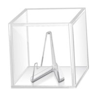 Bothyi - Caja De Visualización De Selección De Guitarra Con Estuche De Estalle Para Los Amantes De Los Jugadores De Músicos De Los Amantes Base Transparente