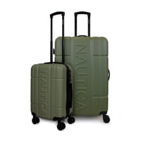 Pack 2 Maletas S+L Amsterdam 10Kg Y 23Kg Verde Nautica