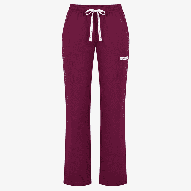 Pantalón ROMA anti fluidos. Burdeo