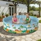 thumbnail image 1 of Piscina Plegable Niños 4 en 1 PVC Duro 120x45cm No Inflable, 1 of 4