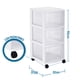 thumbnail image 2 of Cajonero 3 Niveles Eclypse Blanco MQ QRubber, 2 of 3