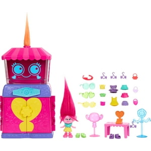 Playset Mattel Dreamworks Trolls Fun Fair Surprise Con Queen Poppy