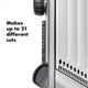 thumbnail image 4 of Cortadora de mandolinas OXO Steel Chef's 2.0 con cuchillas para rebanadas, 4 of 9