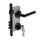thumbnail image 1 of Set de Acceso Cerradura Embutir 201 + Manilla 9480 - Negro, 1 of 5