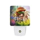 thumbnail image 1 of Lluvia de Albóndigas Luz nocturna LED con sensor de anochecer a amanecer para dormitorio, baño, pasillo, escaleras - Lámpara LED nocturna de enchufe, 0.5W - 1 pieza, 1 of 6