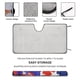 thumbnail image 3 of Christian Pulisic Parasol para Parabrisas Delantero Protector Plegable, Visera Solar para Auto Bloquea Rayos UV Mantiene tu Vehículo Fresco 140cm*76cm, 3 of 6