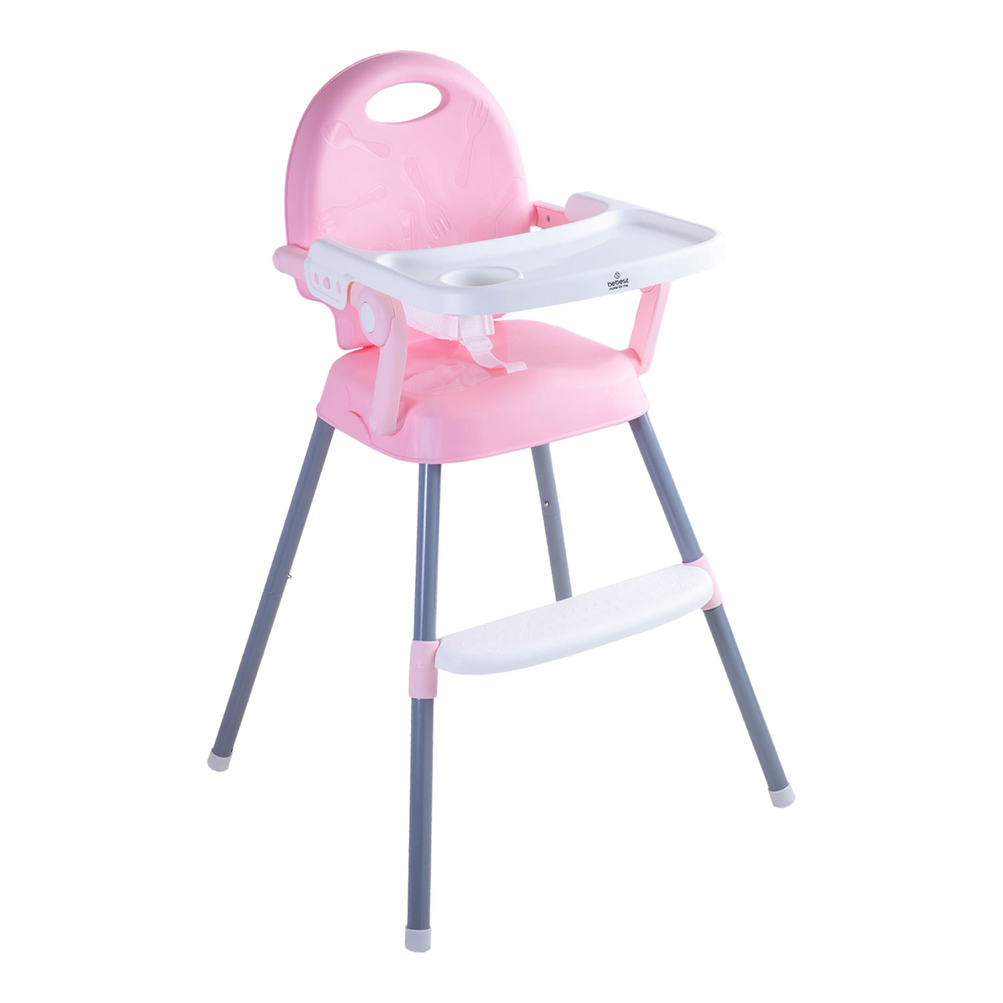 Silla de Comer Fold Rosa