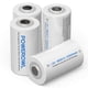 thumbnail image 1 of Pilas D recargables POWEROWL, 1000 mAh, NiMH, paquete de 4, 1 of 7