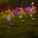 thumbnail image 4 of Set 2 Luces Solares Jardin Decorativas Mariposas Multicolor, 4 of 7