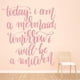 thumbnail image 2 of Decomural Today I Am A Mermaid Unicorn WS-47092, 2 of 2