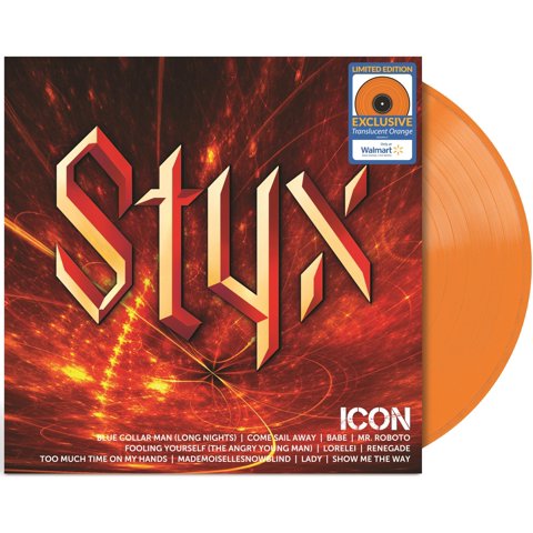 Vinilo Lp Universal Music Group Icon Translúcido Naranja