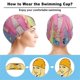 thumbnail image 3 of JOJO Siwa Gorro de Natación de Licra, Gorro de Baño de Tela Cómoda, Gorro Elástico Antideslizante para Hombres, Mujeres y Niños, 3 of 6