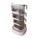 thumbnail image 1 of Macetas Giratorias Para Especias, Tarros Giratorios Para Especias Para El Hogar, Restaurante, Encimera De Cocina, 4 Niveles, Color Rosa, 1 of 5