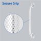 thumbnail image 4 of Grab Bar Medline, cromado moleteado, 40 cm, para ducha y bañera, 4 of 8