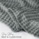 thumbnail image 4 of Ropa de cama Blanket Utopia con forma de gofre, 100% algodón, 300 g/m², 120 x 120 cm, 4 of 9