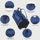 thumbnail image 2 of Bolsa de viaje con ruedas XWFB 86L con ruedas y compartimento para zapatos, 2 of 7