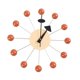 thumbnail image 1 of Reloj De Pared Con Bola Redonda, Sencillo, De Mediados De Siglo, Para Sala De Estudio, Decoración De Dormitorio, Relojes Con Bola Naranja, 1 of 7