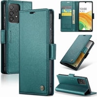 Caseme Tipo Cartera Samsung Galaxy A33 5G Con Cierre Magnético, Rfid, Tarjetero, Soporte, Carga Inalámbrica